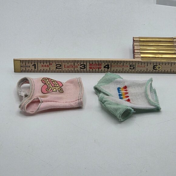 Barbie Doll Clothing Fashionistas Sweet Heart & Rawr Crop Tops Set - Picture 5 of 5